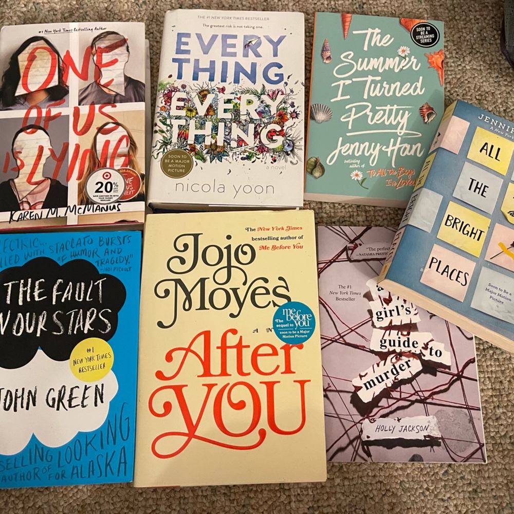 Lot of 7 books hard and soft covers